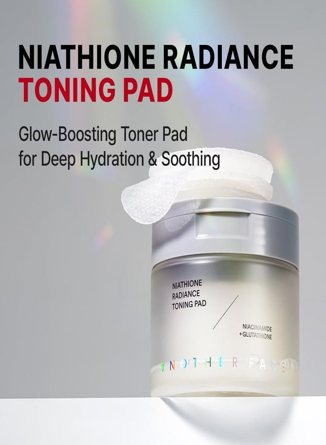 Anotherface Niathione Toner Pad 70 Sheets | Quick Soothing & Brightening Water Gel Face Pads for Glass Skin | Containing Niacinamide and Glutathione Korean Skincare - Image 2
